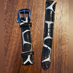 Michele Band 16 mm Giraffe Print